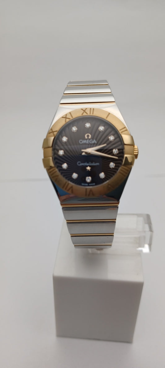 27mm Women's RG and Steel Omega Constellation Watch