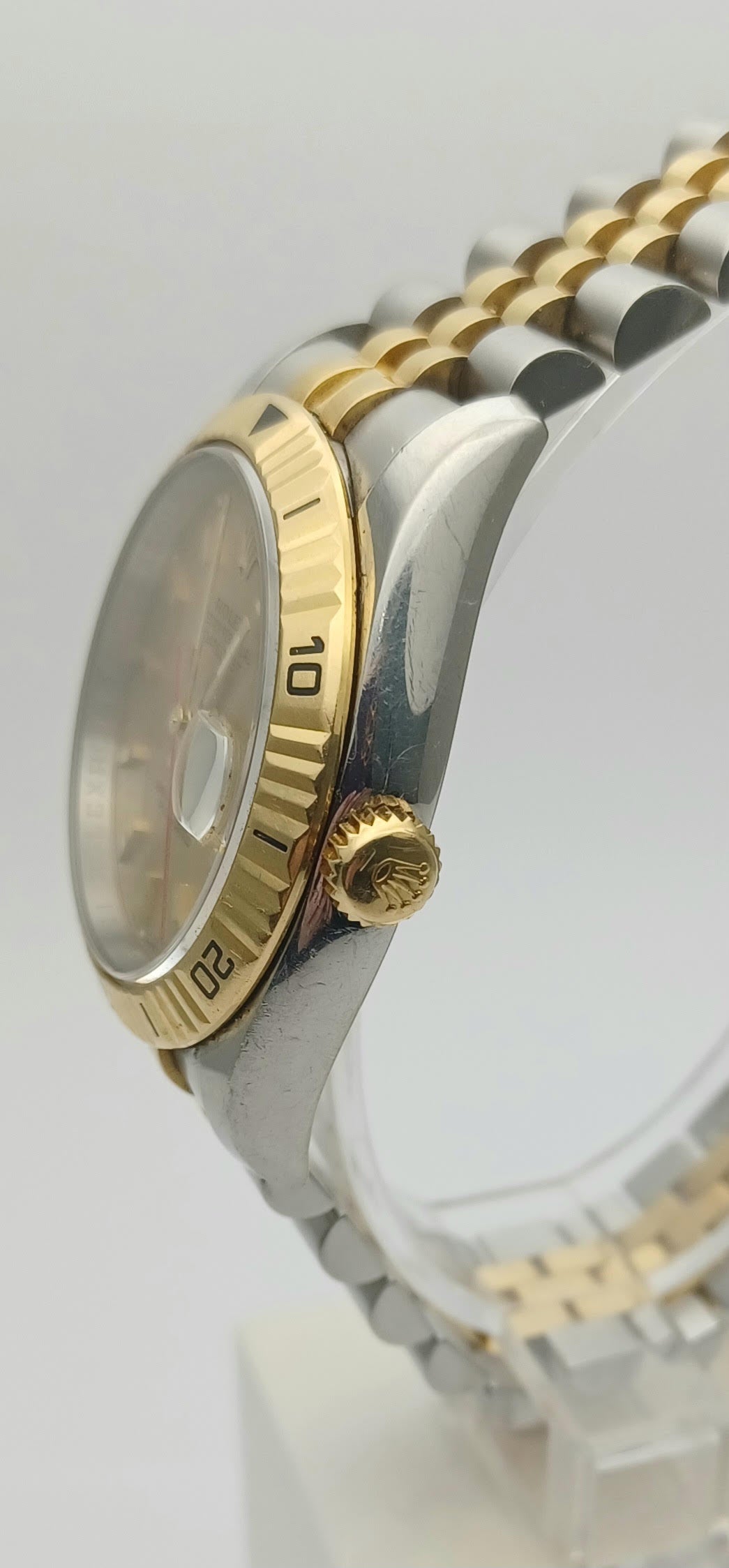 36mm 2011 Men’s Rolex Two Tone Turn-O-Graph Watch