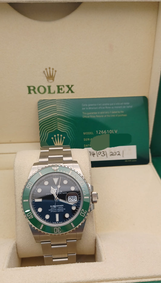 41mm 2021 Men's Rolex Submariner Date Watch