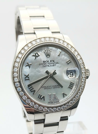 31mm 2013 Women's Mid-Size Rolex Datejust Watch