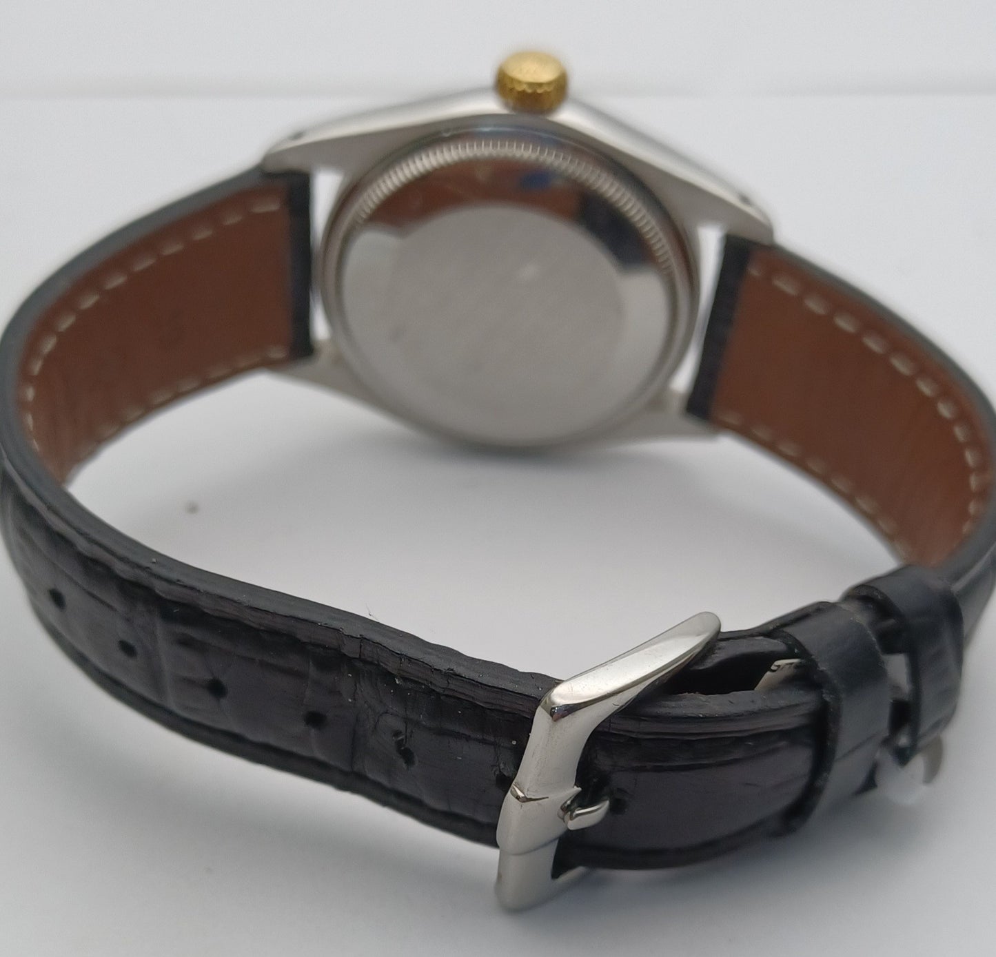 35mm 1979 Men's 14ct YG and Steel Rolex Date Watch