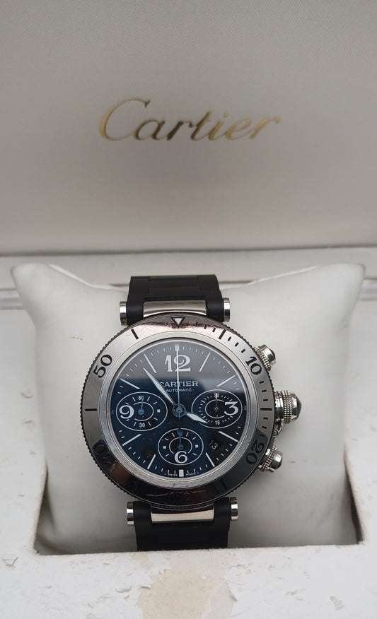 42mm Men's Cartier Pasha Seatimer Watch