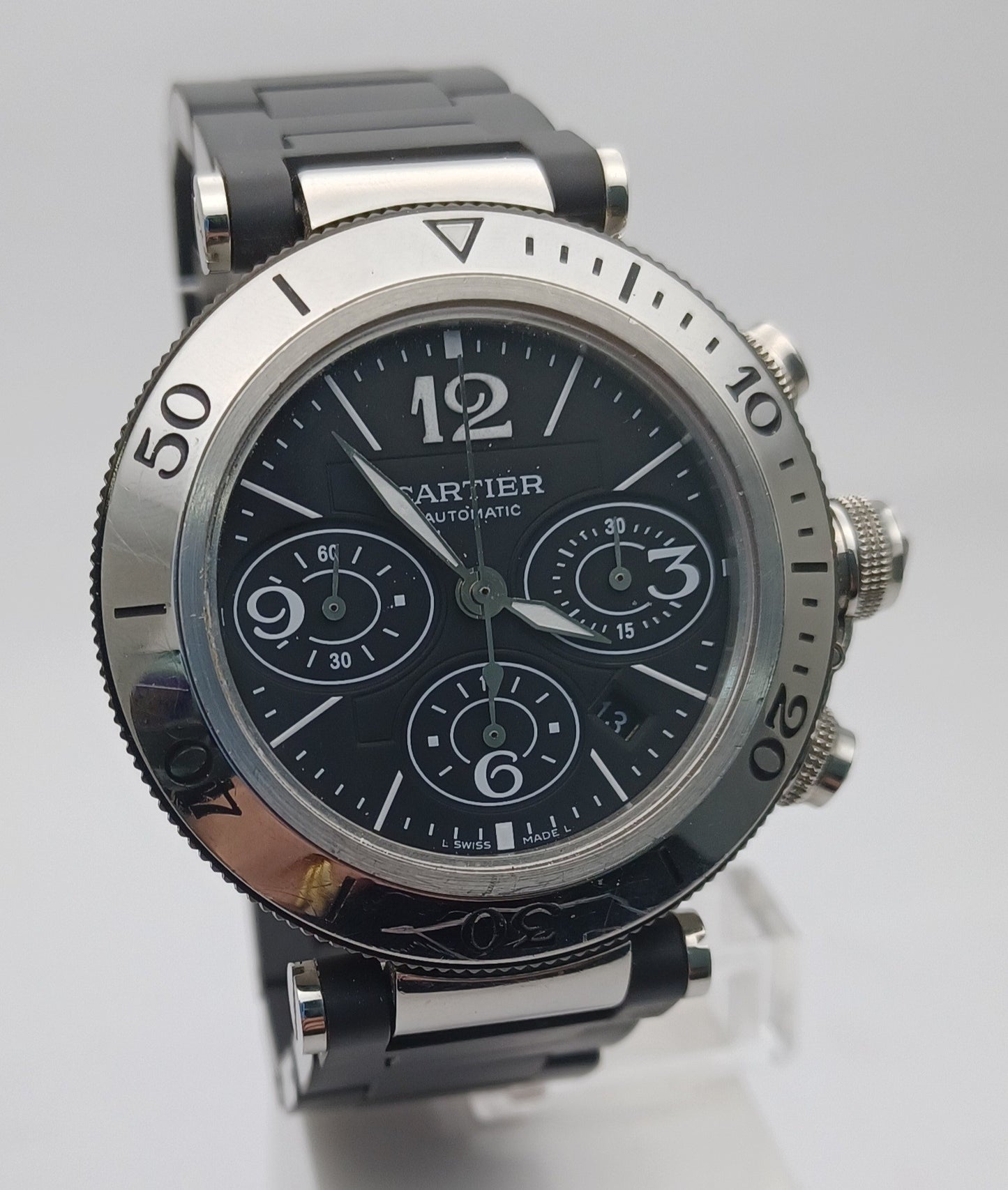 42mm Men's Cartier Pasha Seatimer Watch