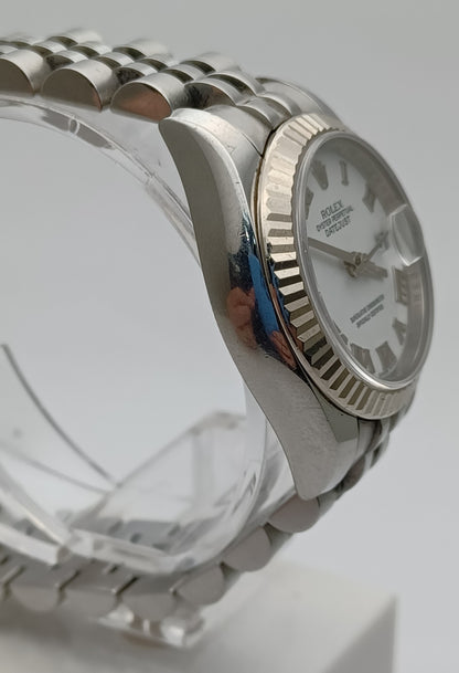 26mm Women's Rolex 18ct WG and Stainless Steel Datejust Watch