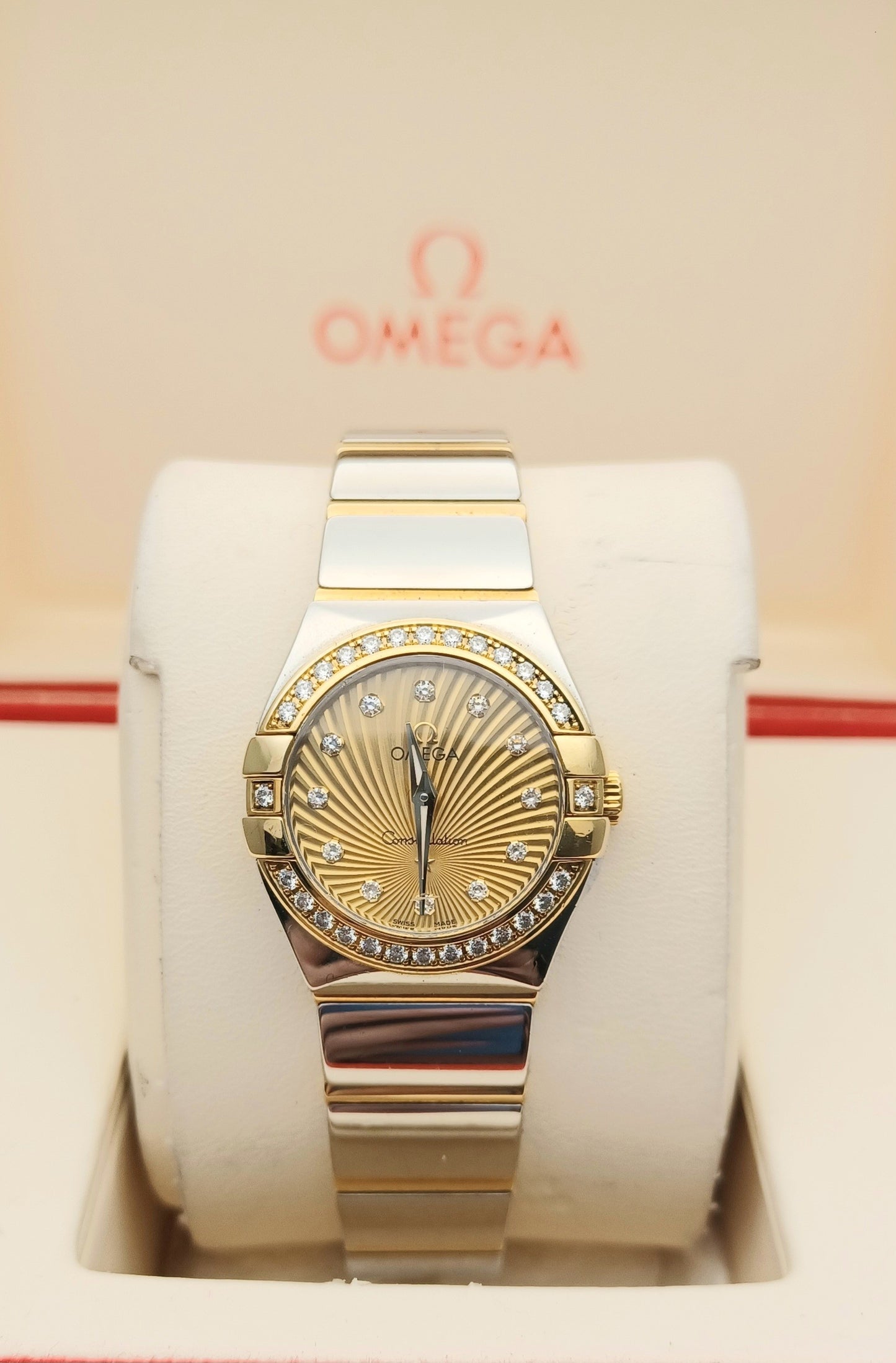 31mm Women's 18ct YG and Steel Omega Constellation Watch