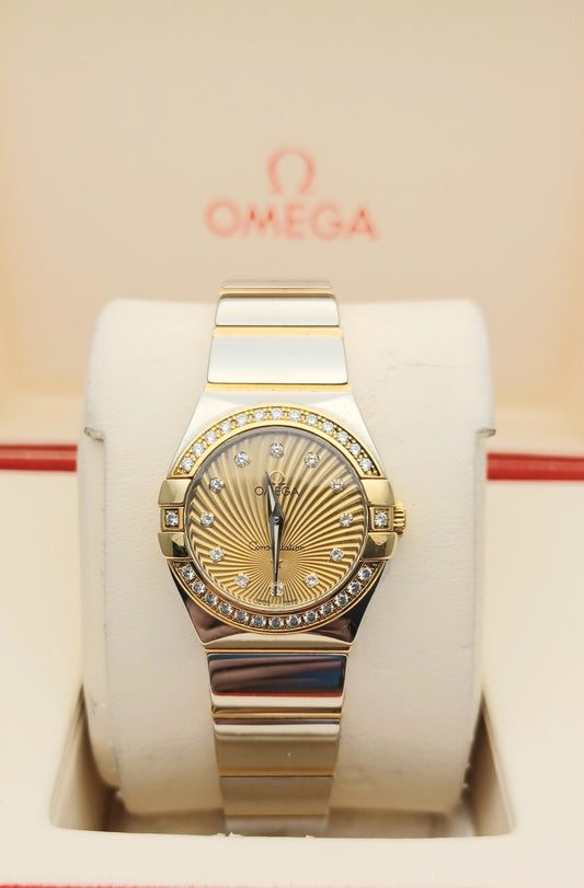 31mm Women's 18ct YG and Steel Omega Constellation Watch