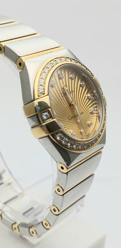 31mm Women's 18ct YG and Steel Omega Constellation Watch