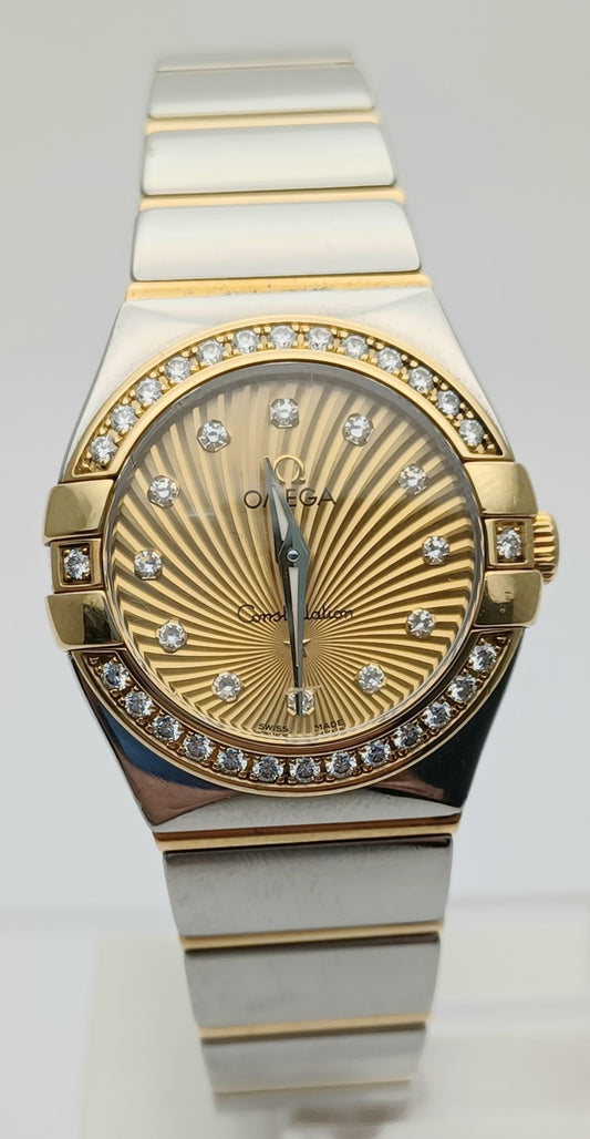 31mm Women's 18ct YG and Steel Omega Constellation Watch