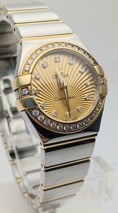 31mm Women's 18ct YG and Steel Omega Constellation Watch