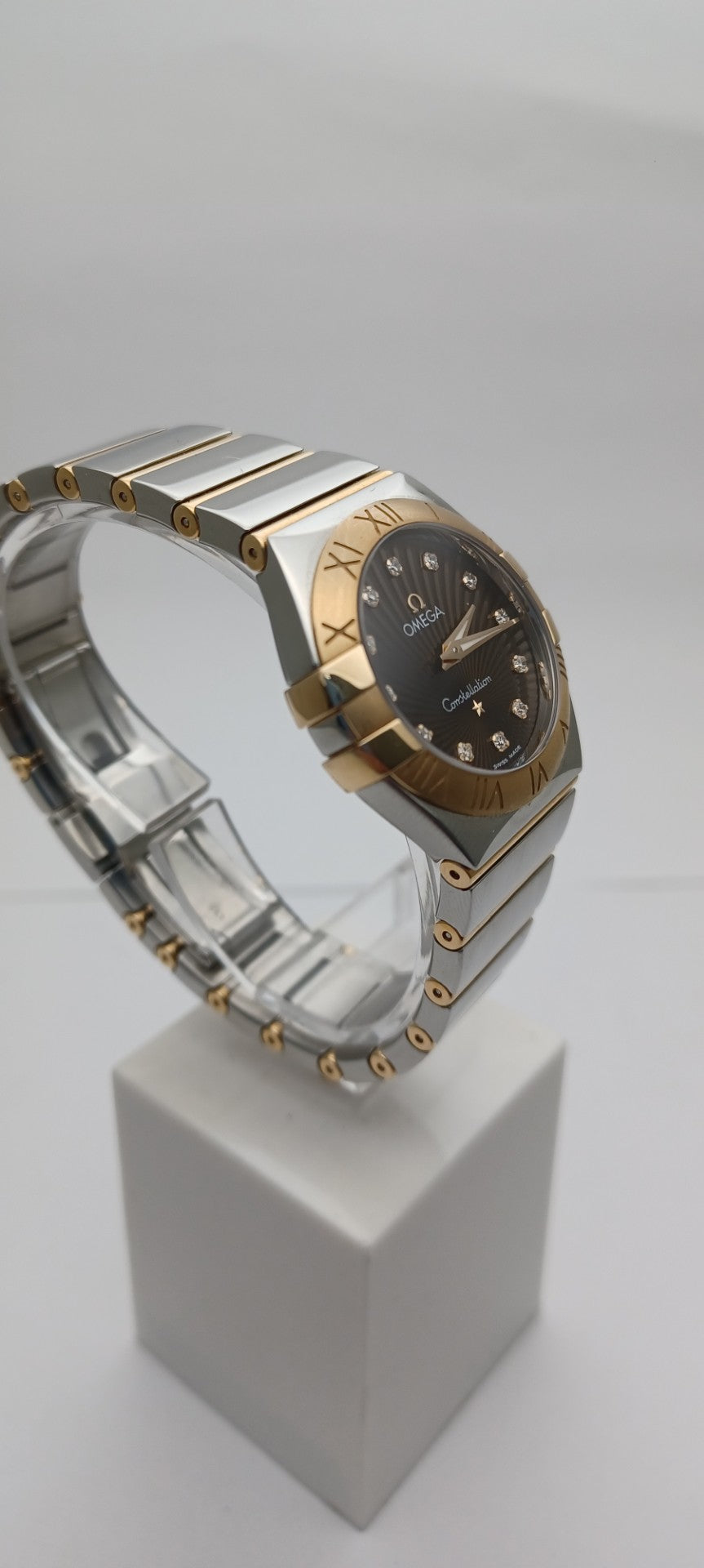 27mm Women's RG and Steel Omega Constellation Watch