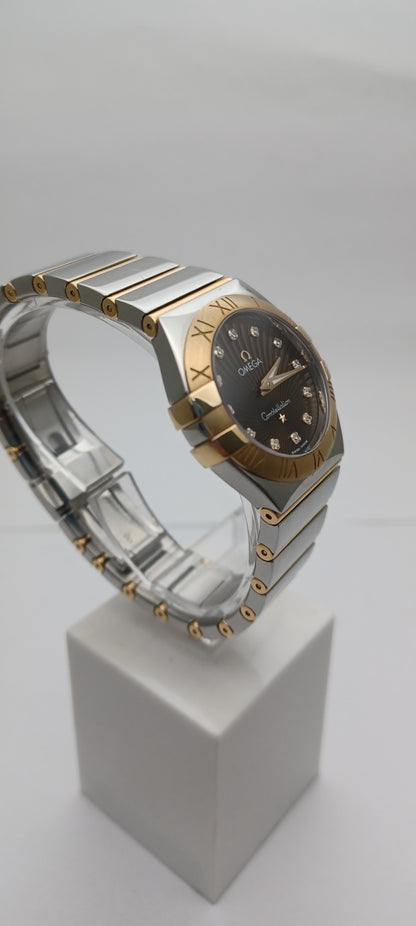 27mm Women's RG and Steel Omega Constellation Watch