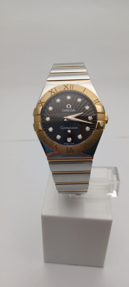 27mm Women's RG and Steel Omega Constellation Watch