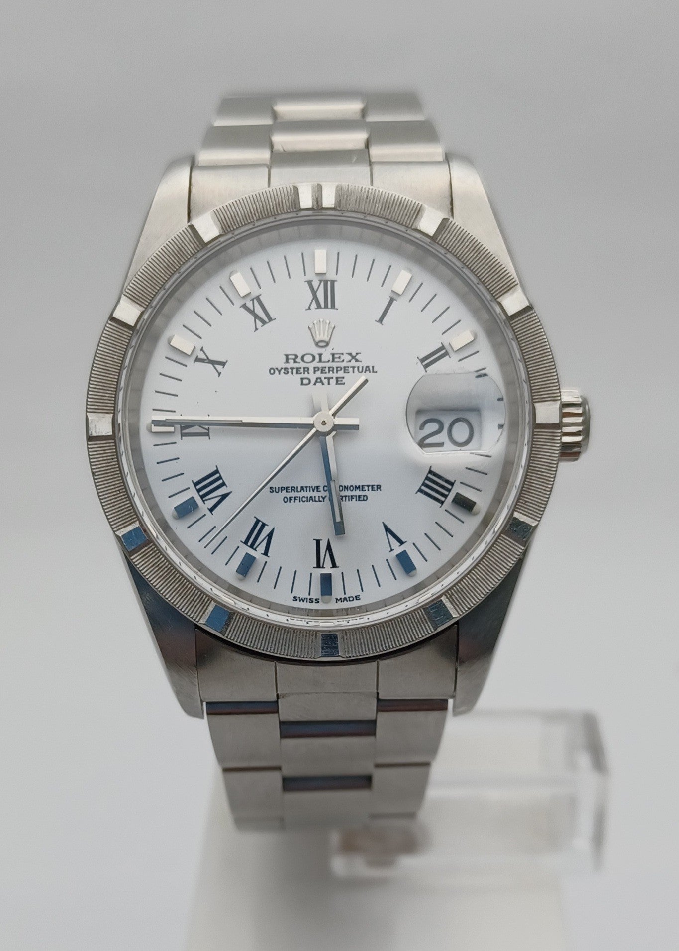 34mm 2005 Men's Rolex Date Watch