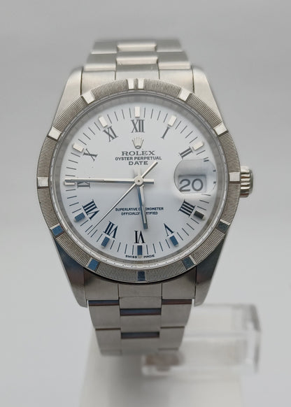 34mm 2005 Men's Rolex Date Watch