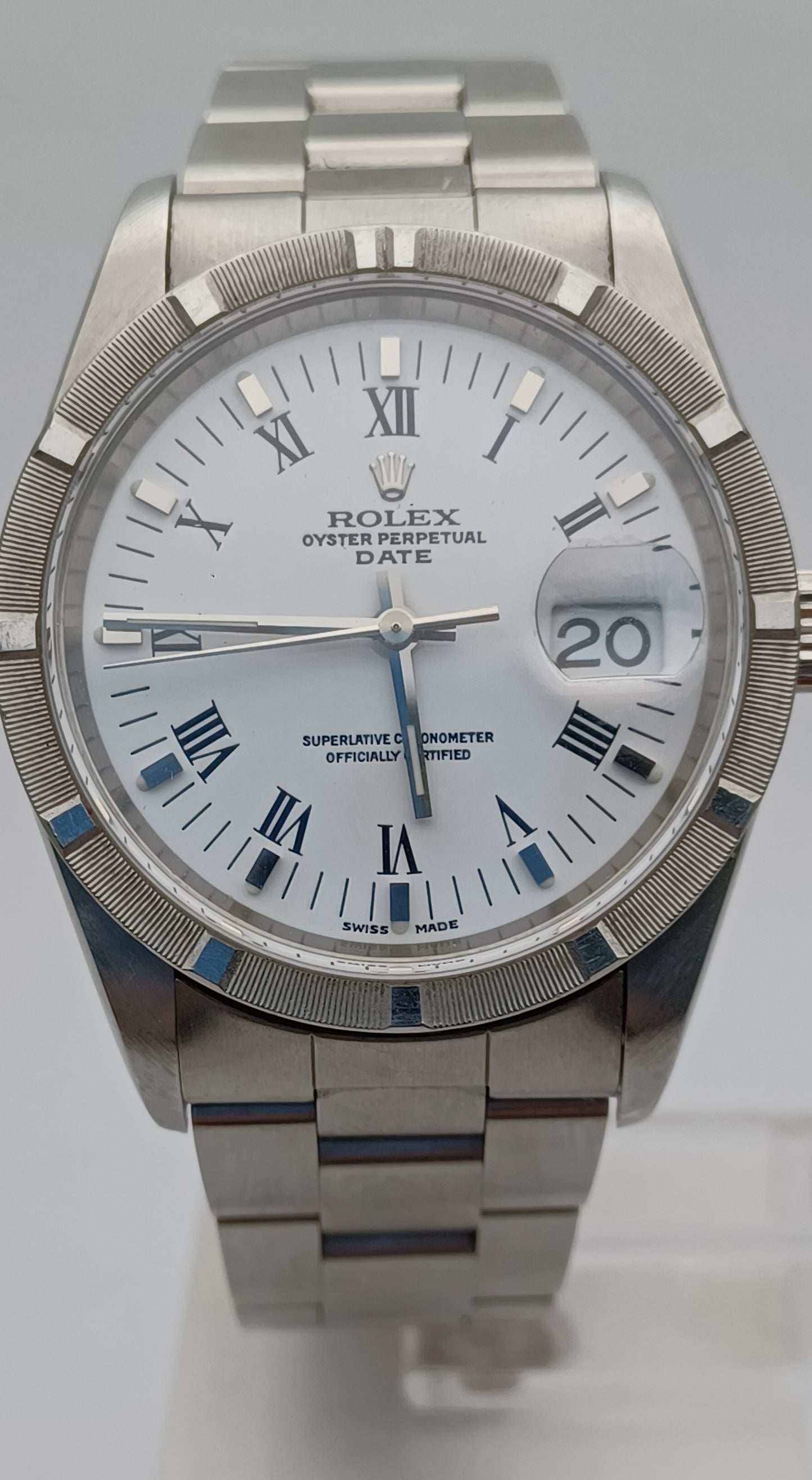34mm 2005 Men's Rolex Date Watch