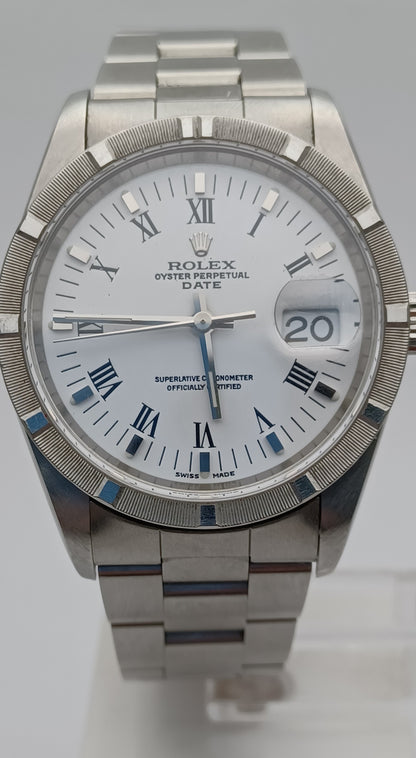 34mm 2005 Men's Rolex Date Watch