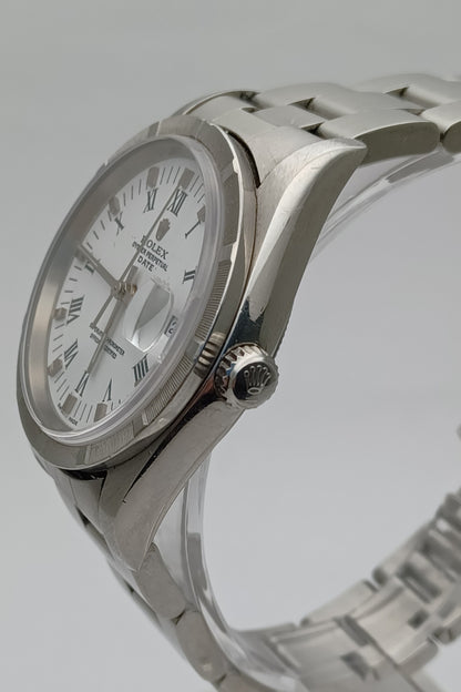34mm 2005 Men's Rolex Date Watch