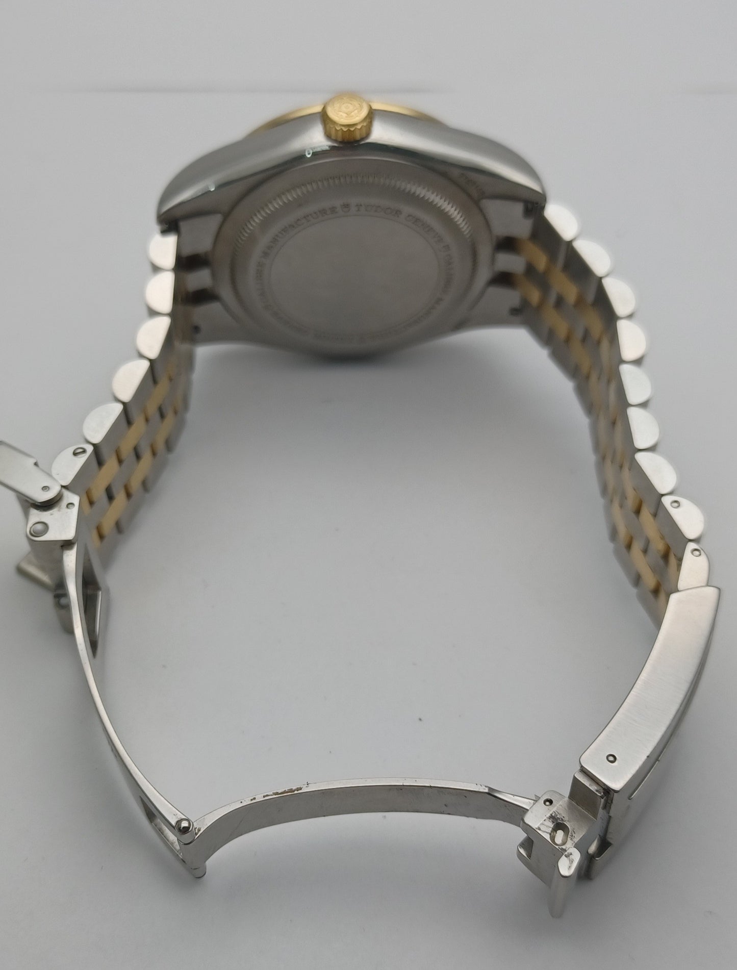 41mm 2023 Men's 18ct YG and Steel Tudor Black Bay Watch