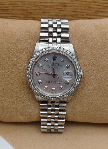 36mm 1998 Men’s Rolex Datejust Watch