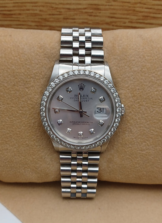 36mm 1998 Men’s Rolex Datejust Watch