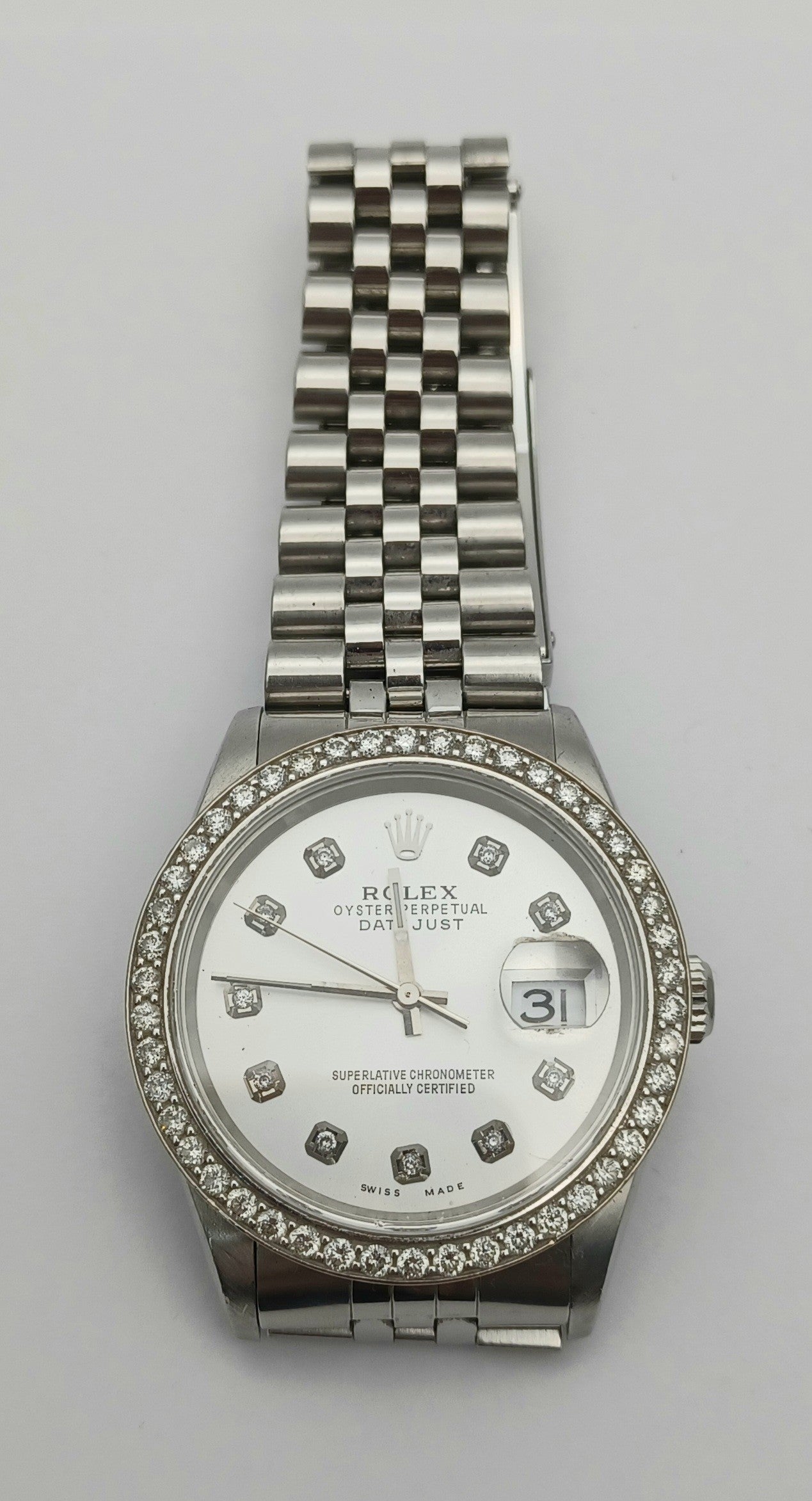 36mm 1998 Men’s Rolex Datejust Watch