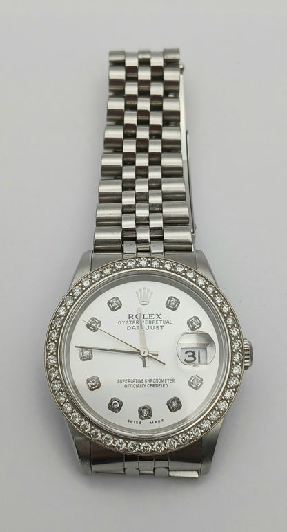 36mm 1998 Men’s Rolex Datejust Watch