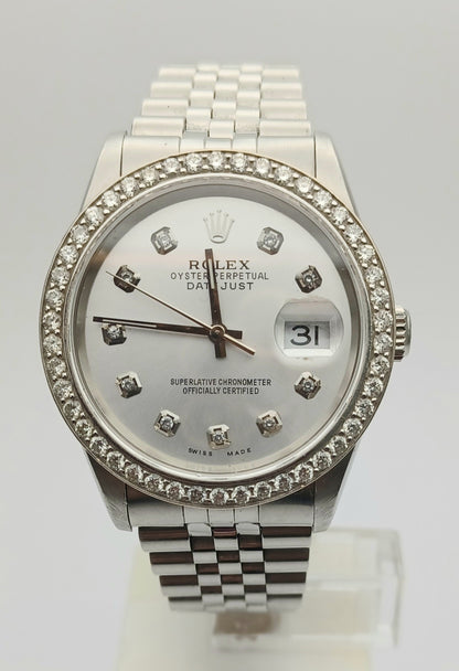 36mm 1998 Men’s Rolex Datejust Watch