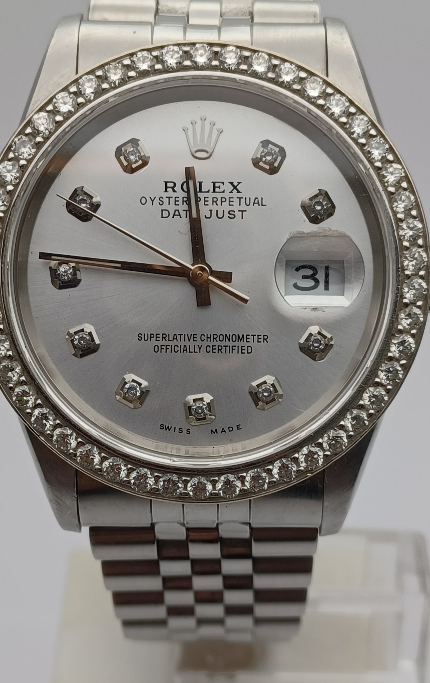 36mm 1998 Men’s Rolex Datejust Watch