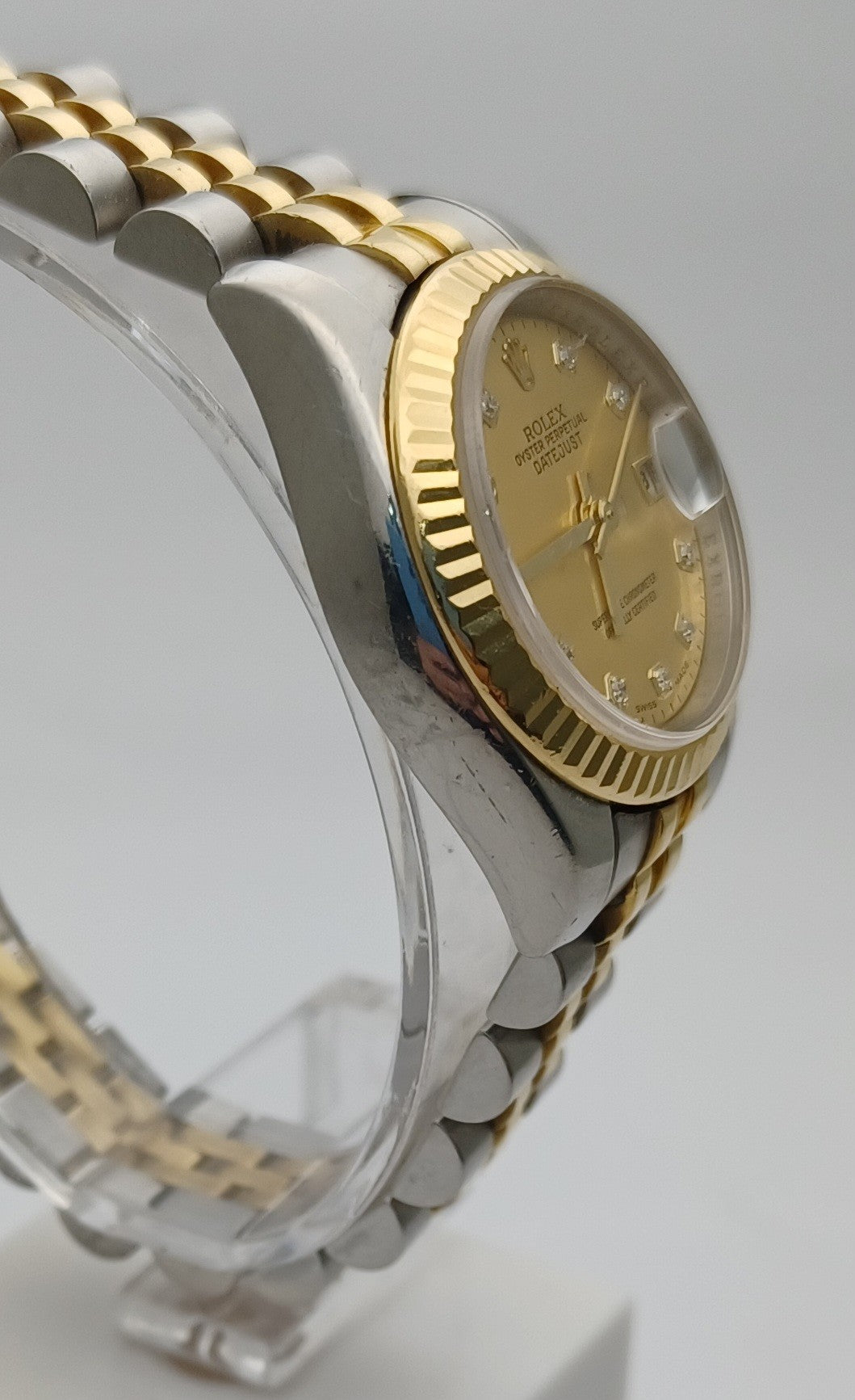 26mm 2009 Women's 18ct YG and Stainless Steel Rolex Datejust Watch
