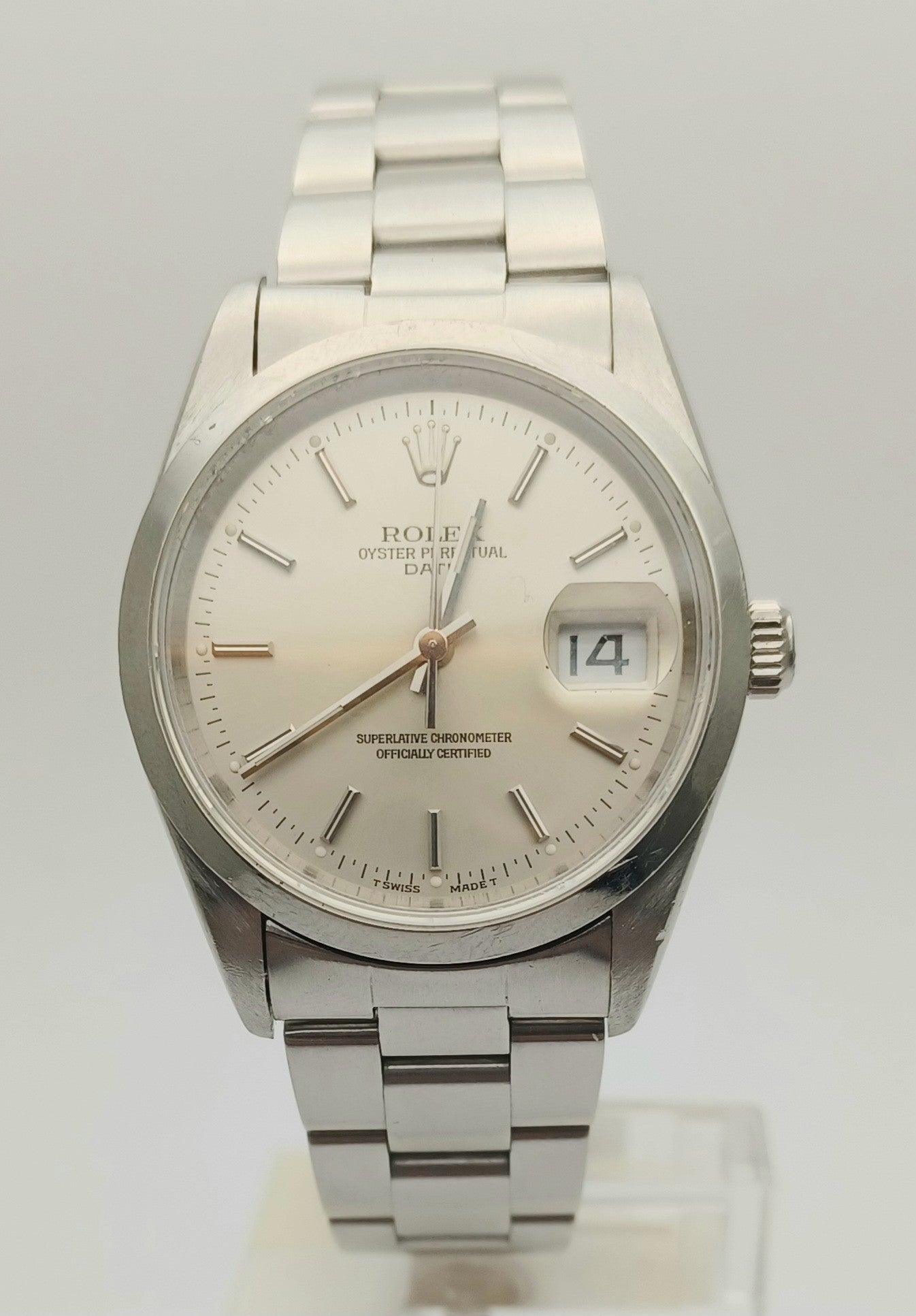34mm 1997 Men’s Rolex Oyster Perpetual Date Watch