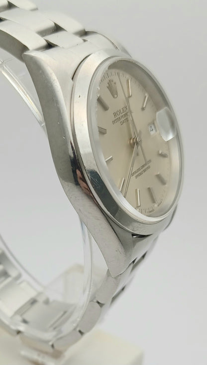 34mm 1997 Men’s Rolex Oyster Perpetual Date Watch