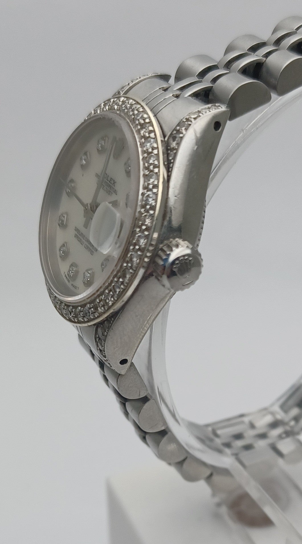 26mm 2012 Women's Diamond Set Rolex Datejust Watch