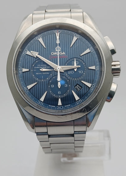 44mm Men's Special Edition Olympics Omega Aqua Terra Seamaster Watch