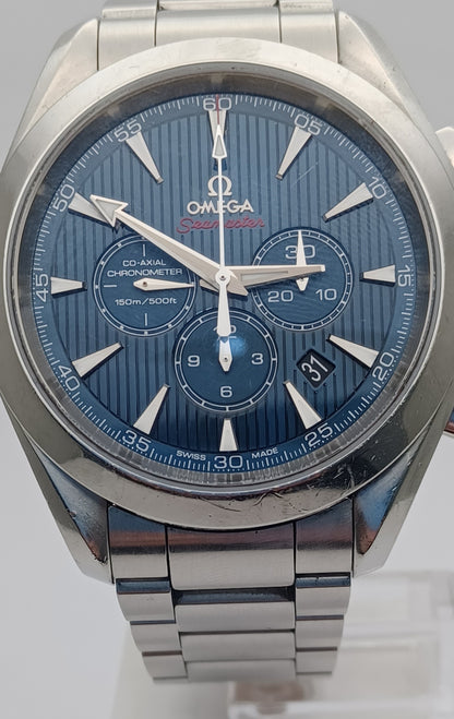 44mm Men's Special Edition Olympics Omega Aqua Terra Seamaster Watch