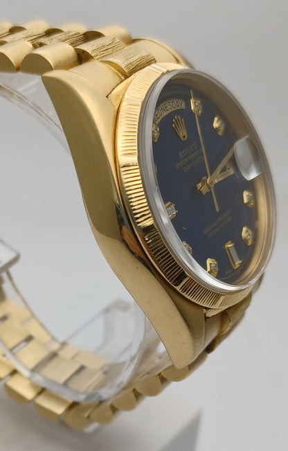 39mm 1987 Men’s 18ct YG Rolex Day Date Watch