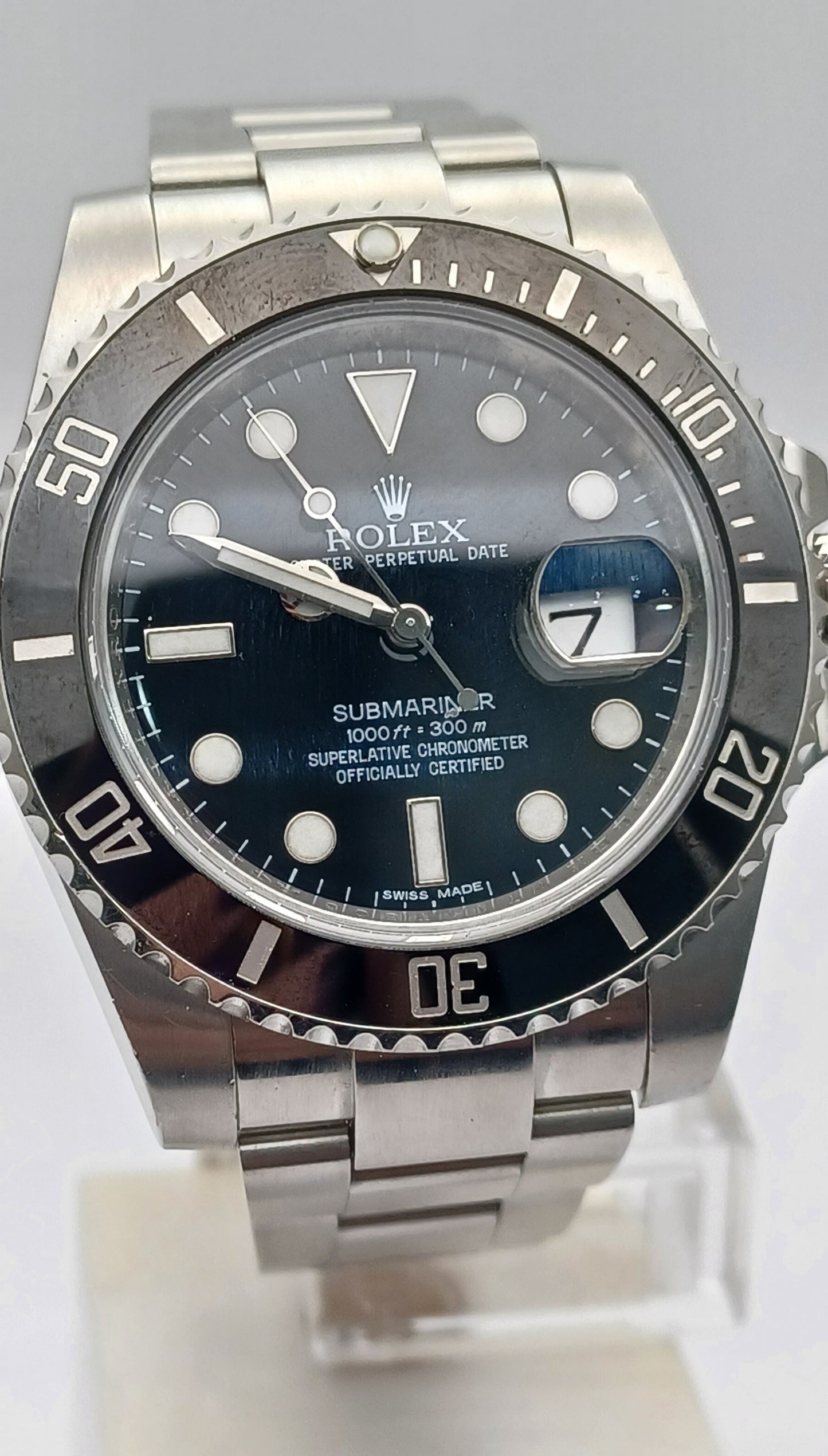 40mm 1995 Men’s Rolex Submariner Watch