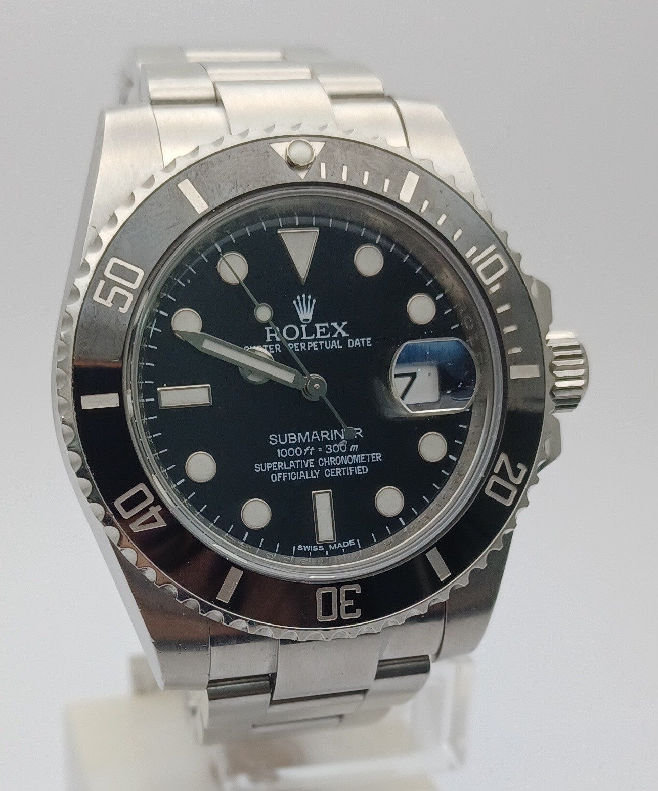 40mm 1995 Men’s Rolex Submariner Watch